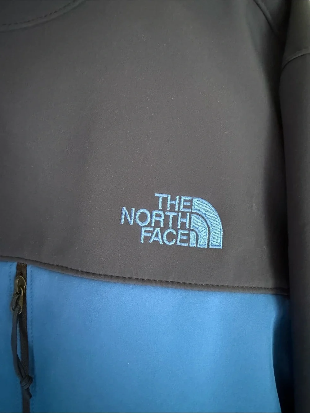 The North Face Two-Tone Blue Softshell Jacket